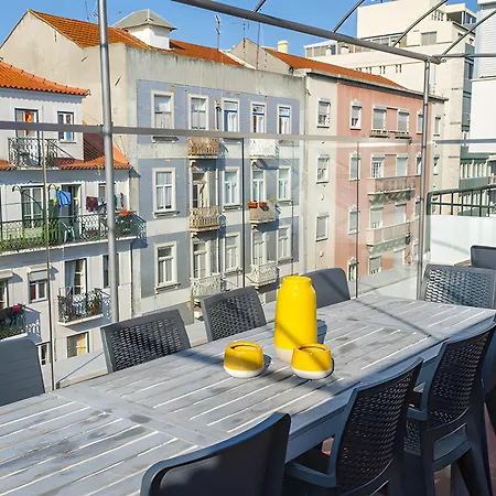 Lägenhet Angels Terrace - Lisbonbreaks Lisboa